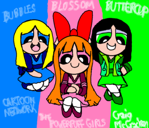  The Powerpuff Girls (Blossom, Bubbles and Buttercup) Outfits and Hairstyles...,