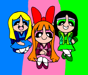  The Powerpuff Girls (Blossom, Bubbles and Buttercup) Outfits and Hairstyles...,