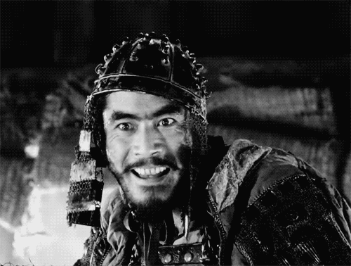  Toshiro Mifune as Kikuchiyo