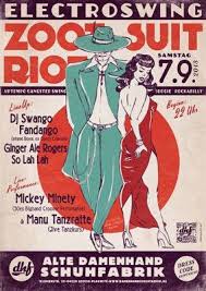  Vintage Zoot Suit Riot Promo Ad