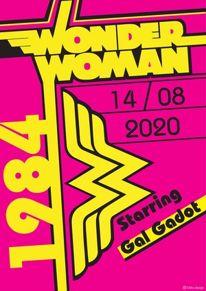  Wonder Women 1984 Bauhaus poster