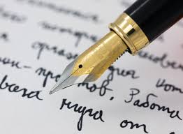  écriture With A fontaine Pen