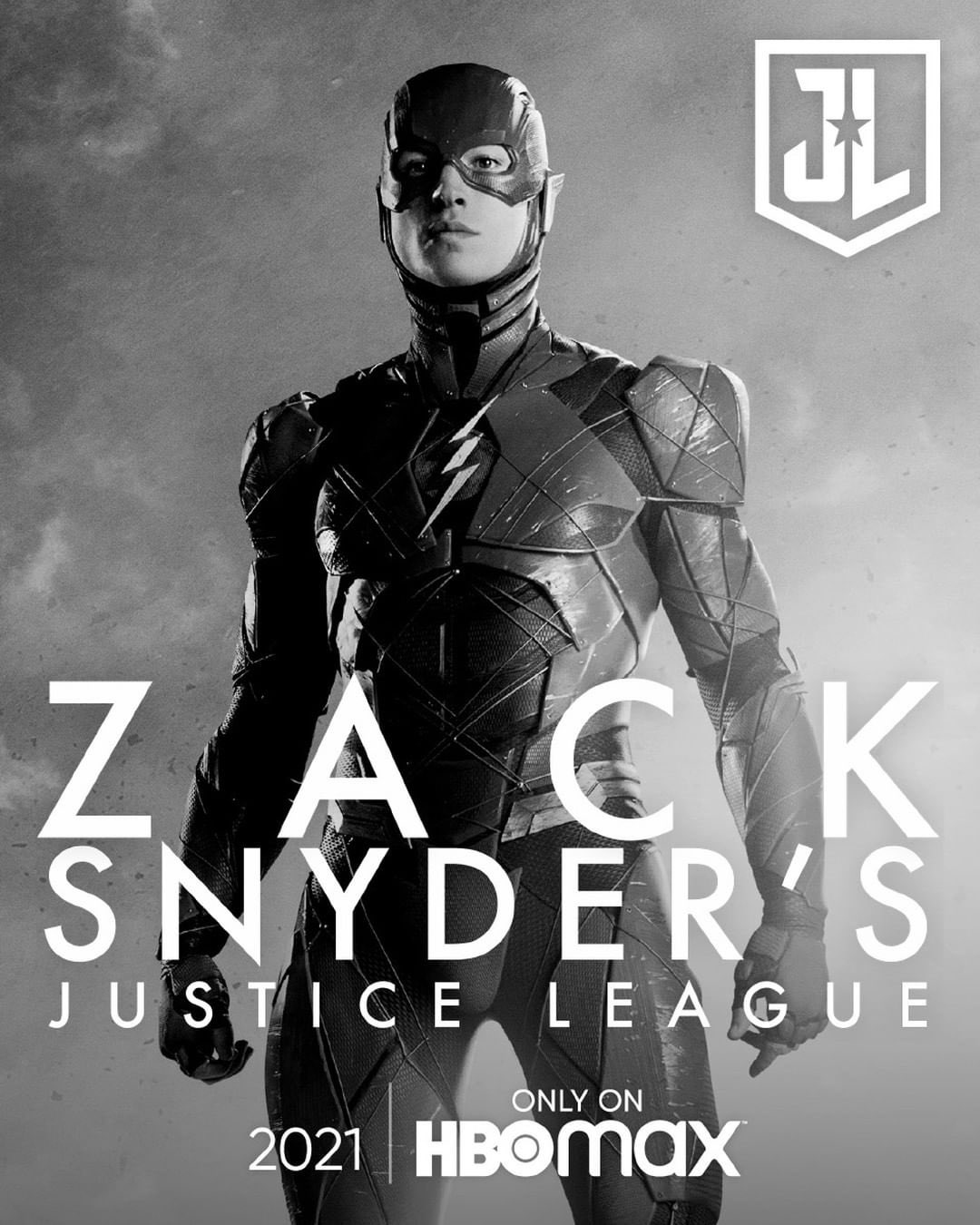  Zack Snyder's Justice League Poster - Ezra Miller as The Flash