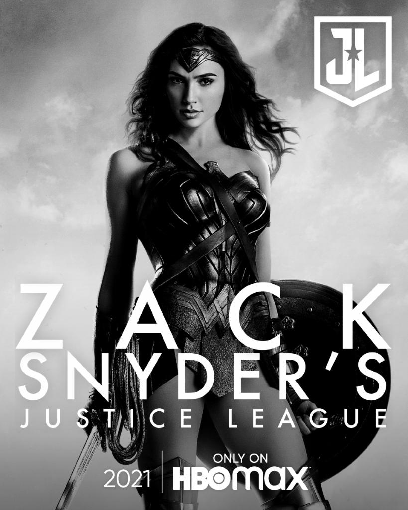  Zack Snyder's Justice League Poster - Gal Gadot as Wonder Woman