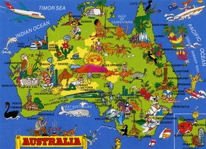  australia map