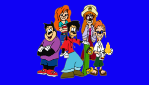  (A Goofy Movie) Max, PJ, Bobby, Roxanne and (Stacy)Stacey