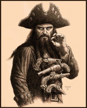  *Blackbeard : Pirates Of The Caribbean*