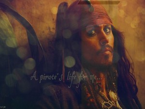  Walt disney fã Art - Captain Jack Sparrow