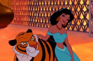 Walt Disney Screencaps - Rajah & Princess Jasmine