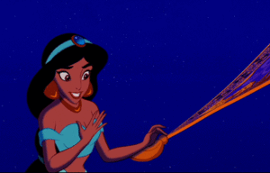  Walt Disney Gifs - Princess jasmijn & Carpet