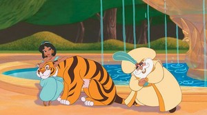  Walt 디즈니 Screencaps - Princess Jasmine, Rajah & The Sultan