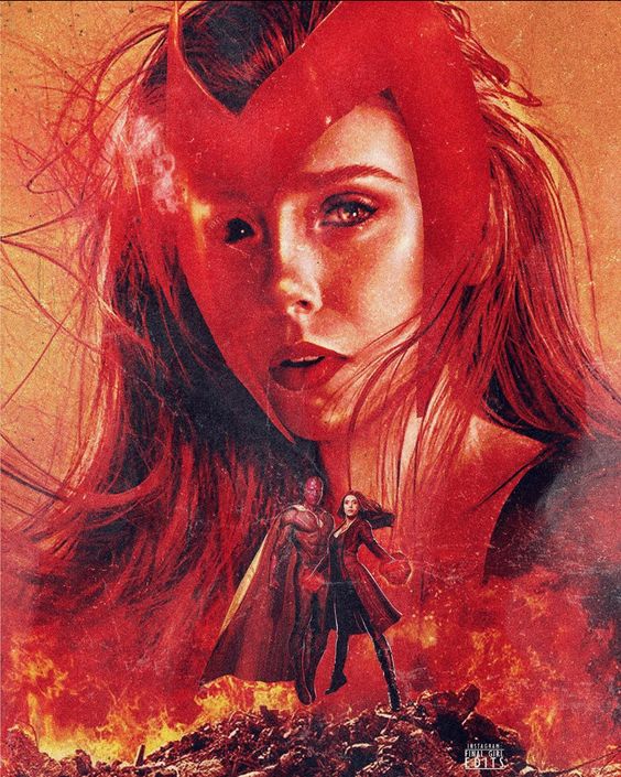 *Wanda Maximoff/Scarlet Witch :WandaVision* - Disney Foto (43434389