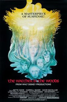  Movie Poster 1980 डिज़्नी Film, The Watcher In The Woods