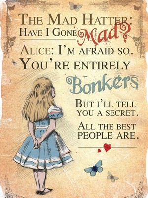  Alice in Wonderland Zitate 💛