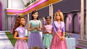  búp bê barbie Princess Adventure movie
