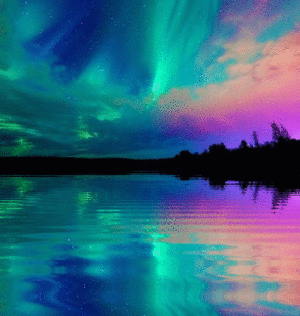  Beautiful Northern Lights 💙