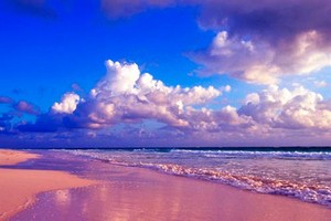  Beautiful roze Sandy Beaches 🌺