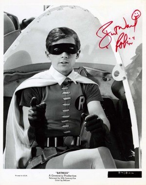  Burt Ward/Robin autograph