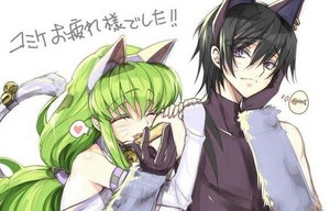  C.C. and Lelouch💖