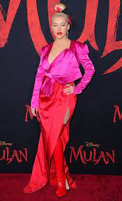  Christina Aguilera 2020 迪士尼 Movie Premiere Of 花木兰