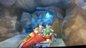 Daxter and Ximon in Emerald Isle