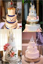 Disney Inspired Wedding Cakes