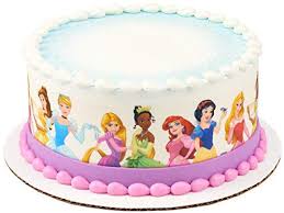  Edible 디즈니 Princess Cake Border
