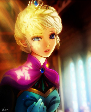  Elsa in Coronation Dress