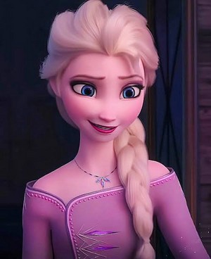  Elsa's ❄️💗😊 Some Things Never Change berwarna merah muda, merah muda Dress 😍💗