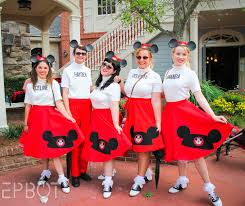  fans Dressed Up As Mouseketeers
