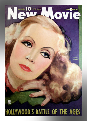 Greta Garbo ~ New Movie Magazine Cover