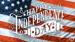  Happy Independence 日 America!