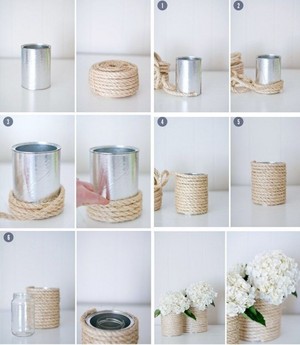 How to make Rope vase