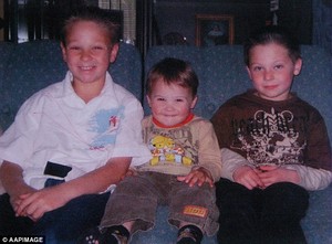  Jai William (10), Baily Scott (2) & Tyler Robert (7) Farquharson