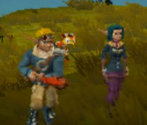  Jak and Daxter and Keira Nawawala Frontier.