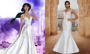 Jasmine Inspired Wedding Dress