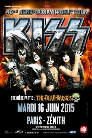  Kiss ~Paris, France...June 16, 2015 (40th Anniversary World Tour)