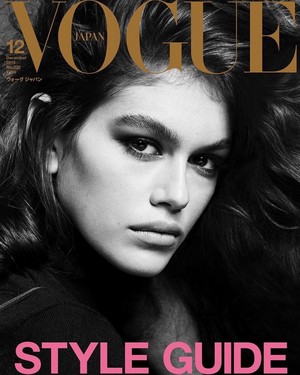  Kaia Gerber for Vogue जापान [December 2018]
