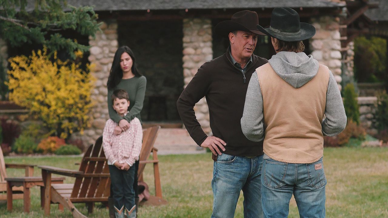 Kevin Costner as John Dutton in Yellowstone: Coming Home