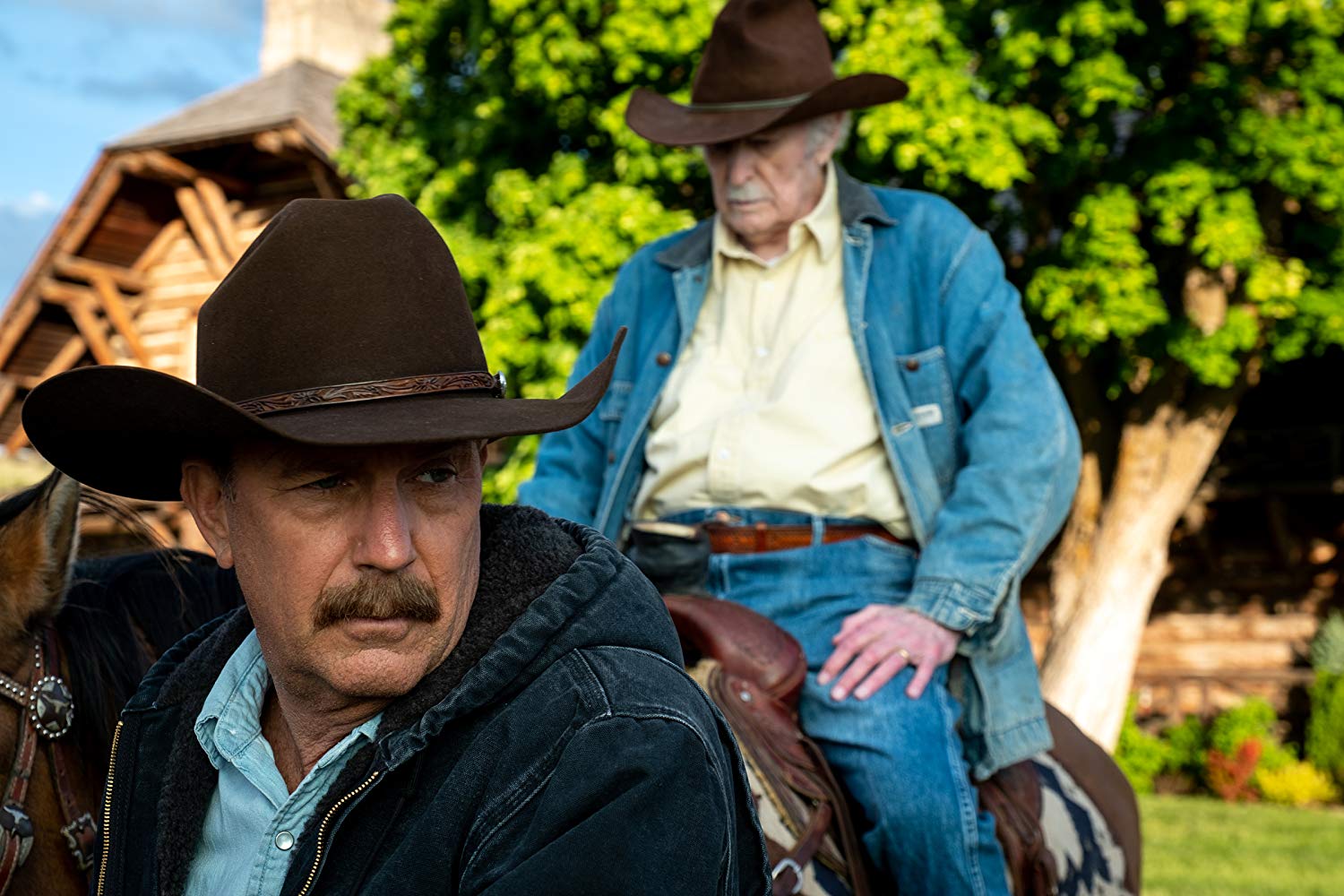 Kevin Costner as John Dutton in Yellowstone: Sins of the Father