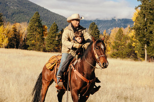  Kevin Costner as John Dutton in Yellowstone: The Long Black Train