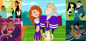  Kim Possible and Ron Stoppable Friend Foe Couples.