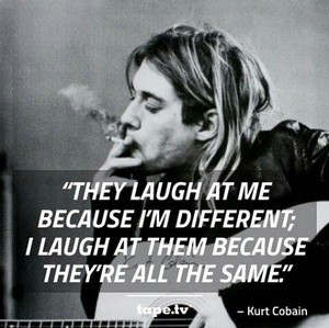  Kurt Cobain कोट्स 💙