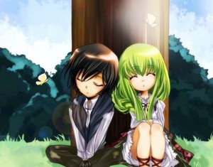  Lelouch and C. C. as kids