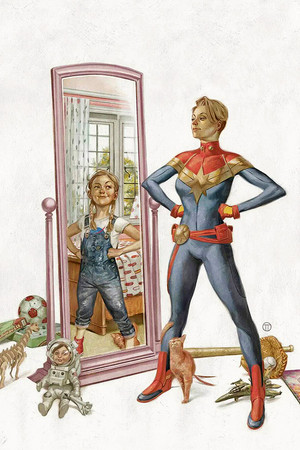 Life of Captain Marvel Vol. 2 || Covers by Julian Totino Tedesco