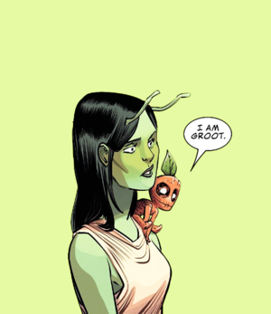  Mantis and Groot in All-New Guardians of the Galaxy Annual no. 1