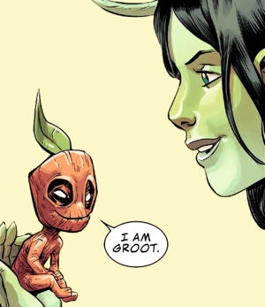  Mantis and Groot in All-New Guardians of the Galaxy Annual no. 1