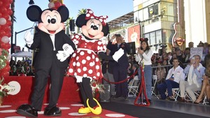  Minnie topo, mouse 2018 Walk Of Fame Induction Ceremony