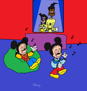 Morty and Ferdie Fieldmouse Listen to Powerline and Max Goof Stand Out and Eye To Eye