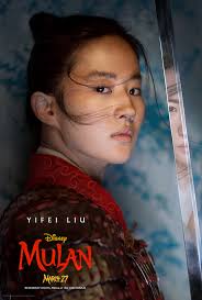  Movie Poster 2020 Disney Film, Mulan